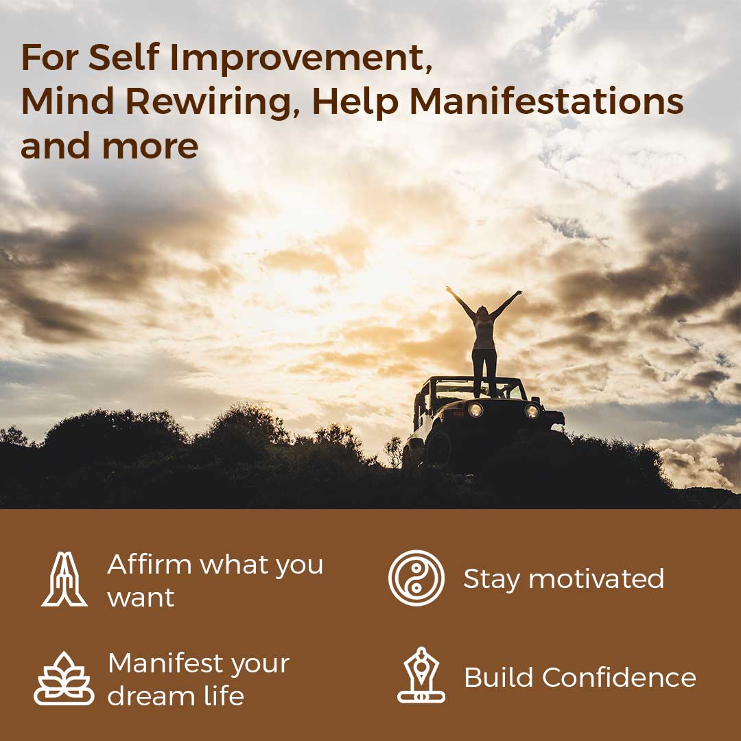 Printable Positive Affirmation Cards 48 Cards for Self Improvement, Mind Rewiring, Help Manifestations