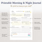 [Printable] 30 Day Affirmation Challenge: Journal and Activities, Gratitude worksheet, Daily Exercise and more