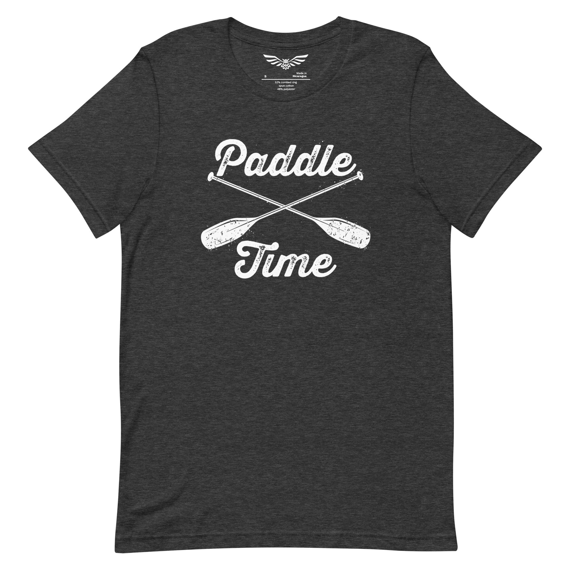 Paddle Time t-shirt Black Heather