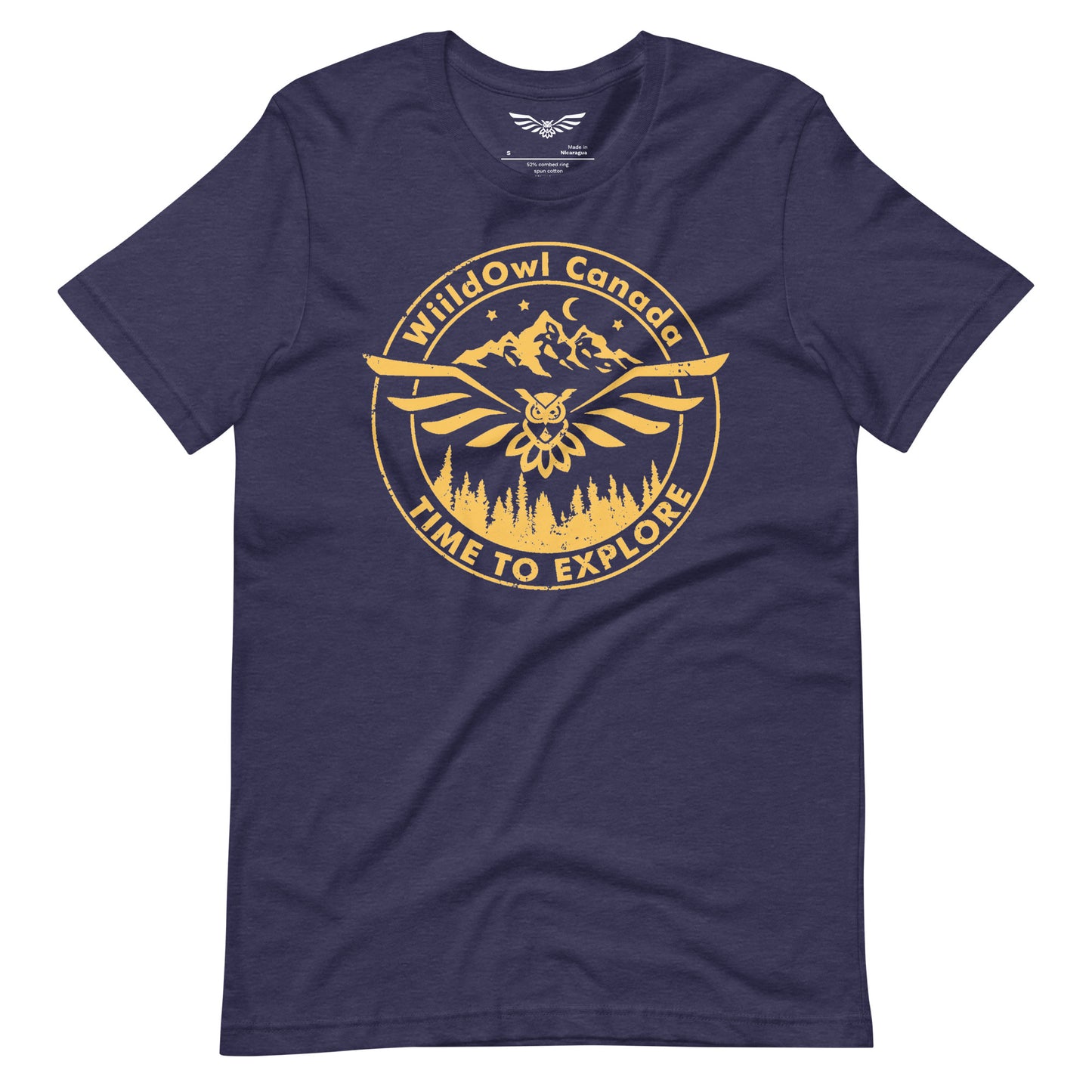 Unisex WiildOwl "Time to Explore" T-shirt