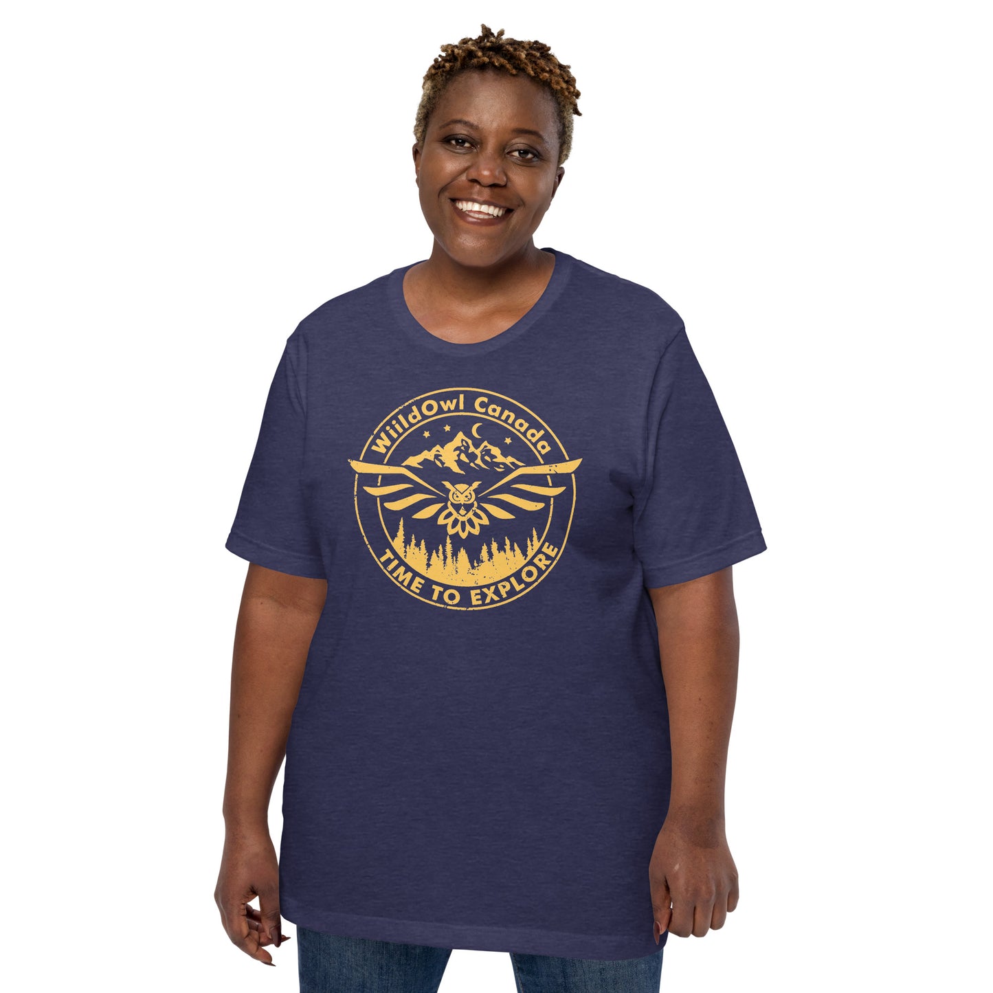 Unisex WiildOwl "Time to Explore" T-shirt